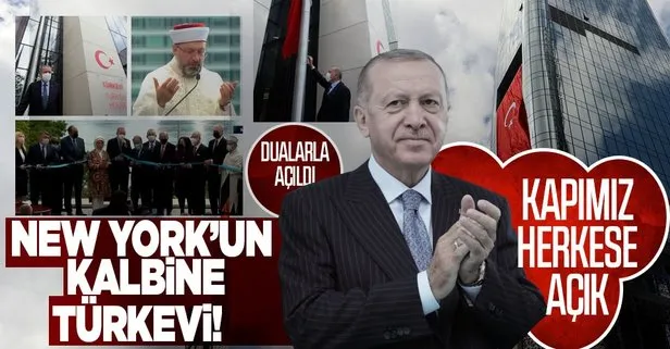 Son dakika: Başkan Erdoğan’dan New York’taki Yeni Türkevi Binası’nın açılışını yaptı!