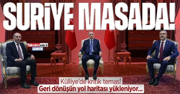 Son dakika: Başkan Erdoğan Safadi'yi kabul etti