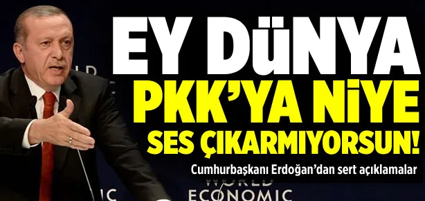 Cumhurbaşkanı Erdoğan’dan sert çıkış