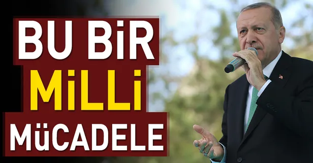 Bu bir milli mücadele