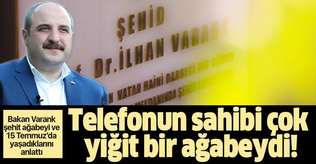 Bakan Mustafa Varank şehit ağabeyini ve 15 Temmuz gecesi yaşadıklarını anlattı: Son anına kadar cesurca mücadele etti-1