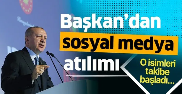 Başkan Erdoğan'dan "sıkı takip"