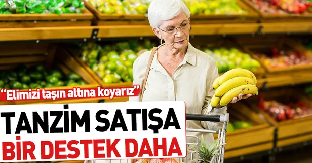 Tanzim satışa esnaf desteği