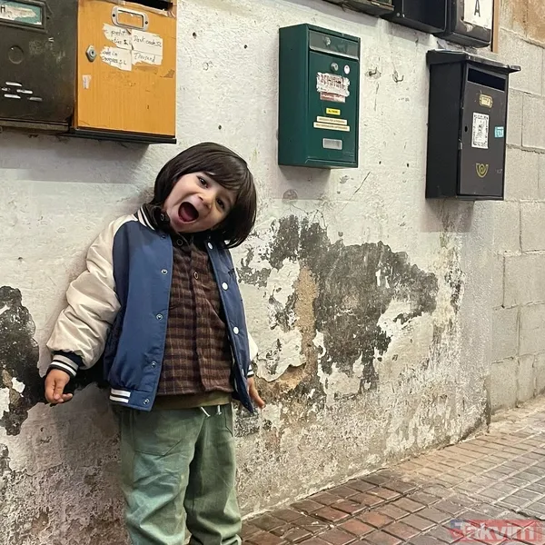 Meltem Yılmazkaya'nın gözlerden uzak büyüttüğü oğluna bakın: Böyle de yakışıklı olunmaz ki! - 15
