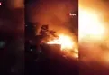 Sultanbeyli'de korkutan gecekondu yangını