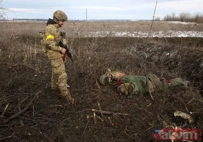 Buğday değil ölüm tarlası! Askerleri öldürüp servis ettiler! Rusya-Ukrayna savaşında çarpıcı kareler...