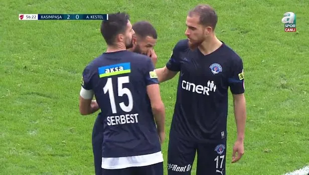 GOL | Kasımpaşa 2-0 Alanya Kestelspor