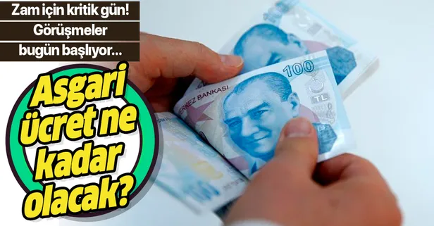 SON DAKİKA: 2021 yılı için asgari ücret ne kadar olacak? Zam için kritik gün! Kaç TL olacak?