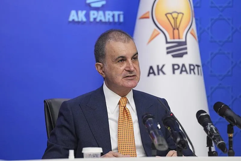 AK Parti Genel Başkan Yardımcısı ve Parti Sözcüsü Ömer Çelik, Cumhurbaşkanı ve AK Parti Genel Başkanı Recep Tayyip Erdoğan başkanlığında yapılan Merkez Yürütme Kurulu (MYK) ve Merkez Karar ve Yönetim Kurulu (MKYK) toplantılarına ilişkin parti genel merkezinde açıklamalarda bulundu. (AA)