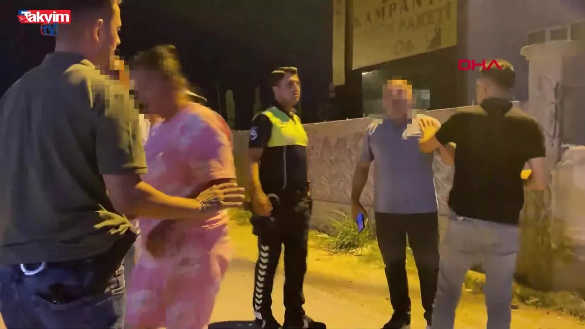 İnegöl'de alkollü sürücüye 190 bin tl ceza: Basın mensuplarına mermerle saldırdı