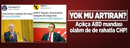 Açıkça ABD mandası olalım de de rahatla CHP!