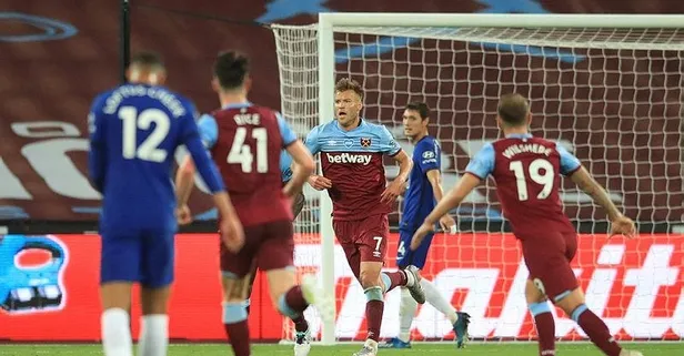 Premier Lig'de Chelsea deplasmanda West Ham United'a 3-2 mağlup oldu