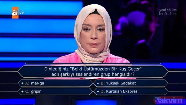 Kenan İmirzalıoğlu'nun sunduğu Kim Milyoner Olmak İster'de hareketleri ve cevaplarıyla geceye damga vuran yarışmacı! - 44