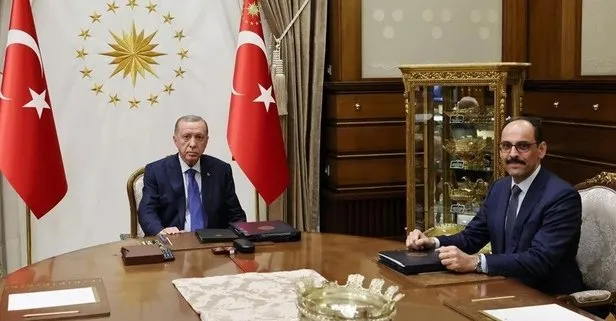 Külliye’de hareketli gece | Başkan Erdoğan, MİT Başkanı İbrahim Kalın ve Adalet Bakanı Yılmaz Tunç’u çağırdı: Çok kritik kararlar çıkacak
