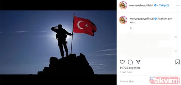 İdlib'deki alçak saldırı sonrası ünlülerden Mehmetçiğe destek mesajları - 10