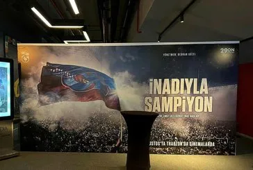 Trabzonspor’un İnadıyla Şampiyon filmi seyirciyle buluşuyor