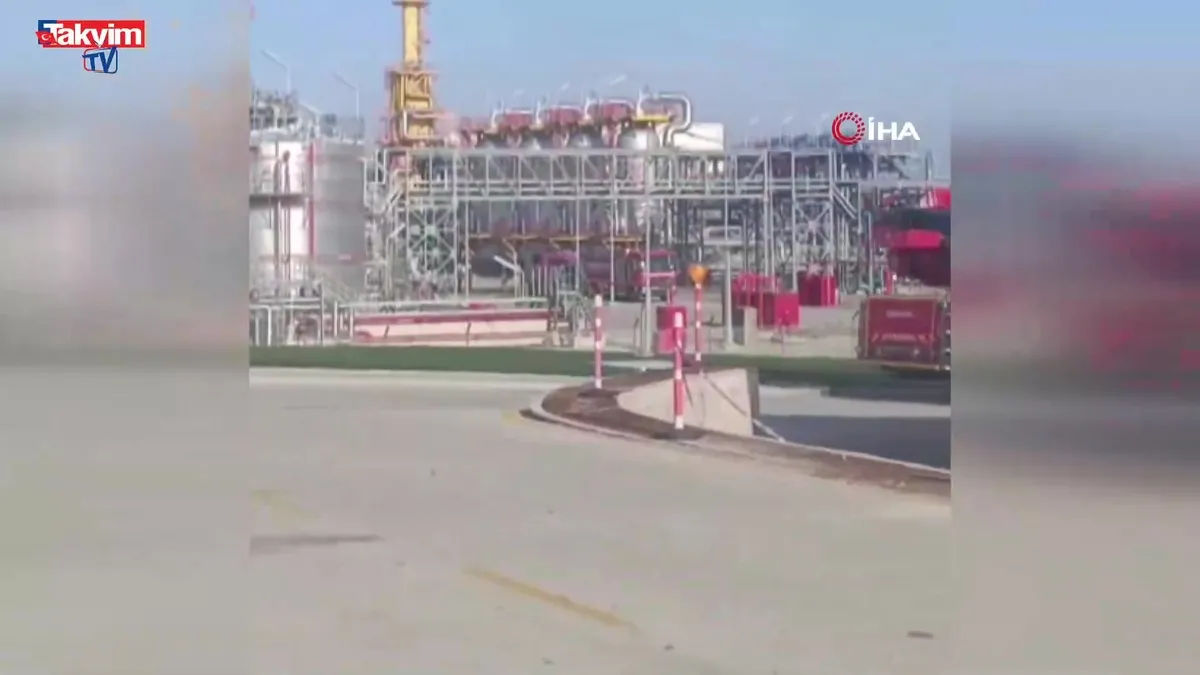 Silivri BOTAŞ'ta yangın