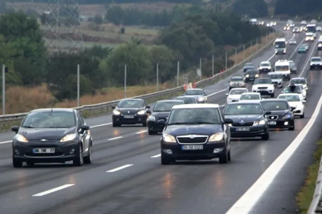 TEM'in Bolu geçişinde bayram yoğunluğu
