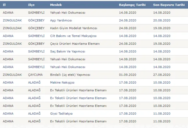 Hem kurs hem iş! Günlük 90 – ayda 2700 TL en az ilkokul mezunu sigortalı iş sahibi olma şartları nelerdir?-4