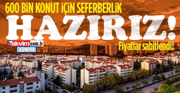 Deprem bölgesi yeniden inşa ediliyor! Sektör temsilcileri 600 bin konut için seferber oldular! Fiyatlar sabitlendi