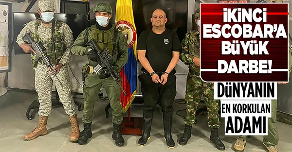 Escobar'dan bu yana en büyüğü! Uyuşturucu kaçakçısı "Otoniel" lakaplı Dairo Antonio Usuga yakalandı!-1
