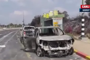 İşte Hamas’ın sızdığı Sderot kenti! Canlı yayında patlama sesleri