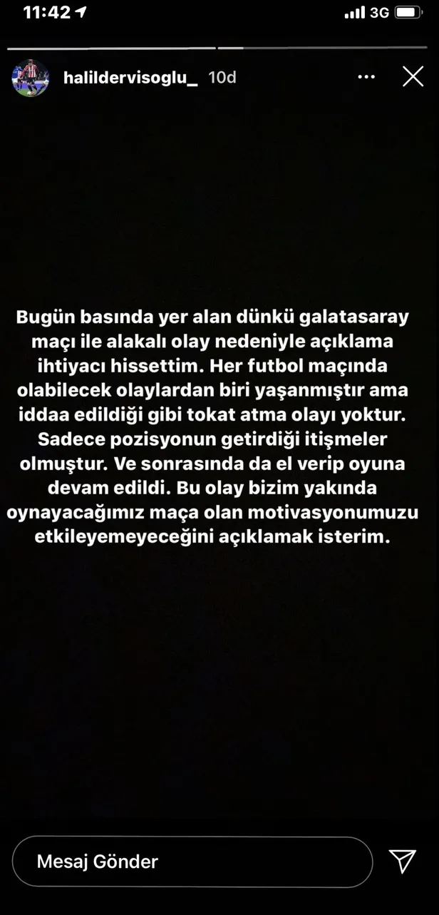 Galatasaray - Ümit Milli Takım maçında ortalık birbirine girdi! Marcao'dan Milli futbolcu Halil Dervişoğlu'na tokat...-5