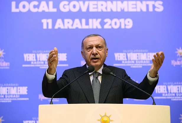 Son dakika: Başkan Erdoğan'dan Yerel Yönetimlerde 6. Kadın Şurası'nda önemli açıklamalar-2