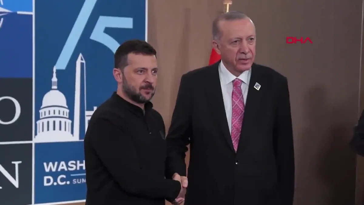 Başkan Erdoğan NATO'da Zelenski ile görüştü!