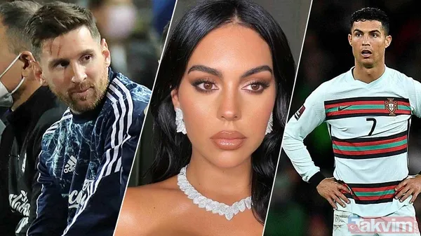 Cristiano Ronaldo'nun sevgilisi Georgina Rodriguez'den Lionel Messi'ye kalpli alevli mesaj iddiası 'Aman duymasın Ronaldo'ya söylemeyin!' - 1