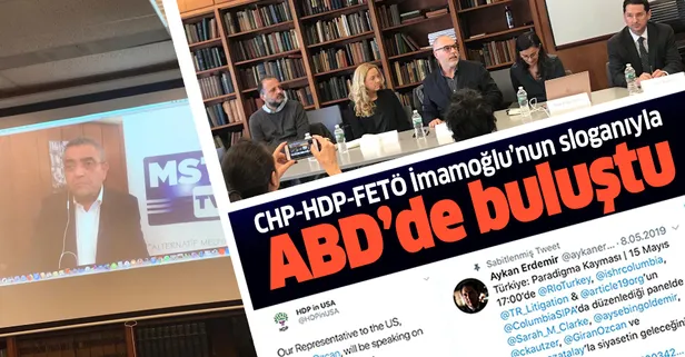 HDP-CHP-FETÖ İmamoğlu’nun sloganıyla ABD’de buluştu