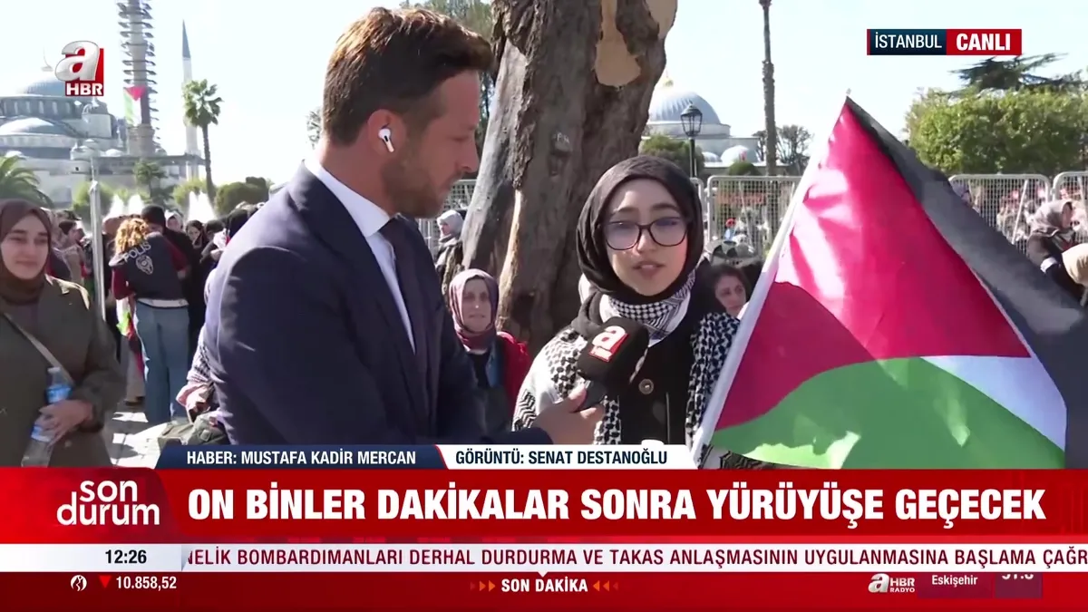 Türkiye Gazze için ayakta