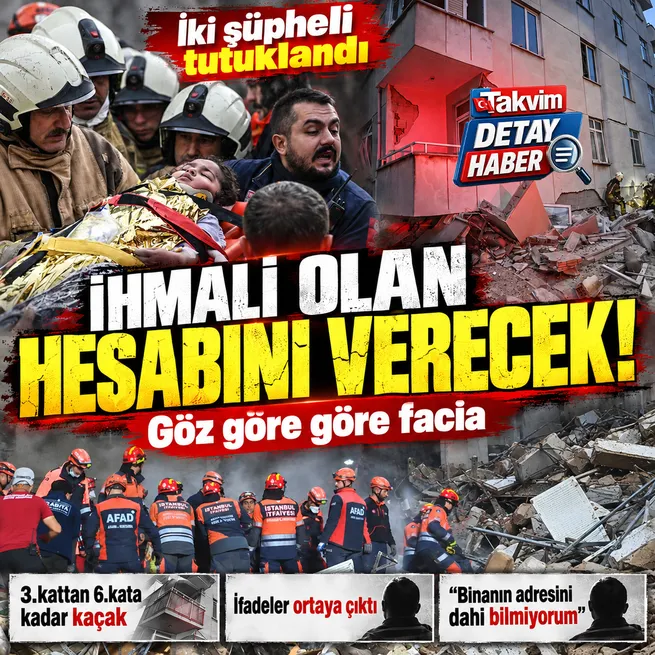 5 can alan faciada rapor çıktı: Yıkım kararı uygulanmamış, 2 tutuklama!