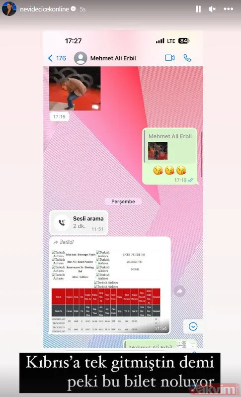 Mehmet Ali Erbil "Sevgili değiliz" dedi 22 yaşındaki aşkı Nevide Çiçek her şeyi bir bir ifşa etti! Eski sevgili Gülseren Ceylan da devreye girdi - 13
