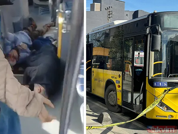 Arnavutköy'de İETT otobüsünde bıçaklı kavga: Ölü ve yaralılar var! Görüntüler ortaya çıktı - 1