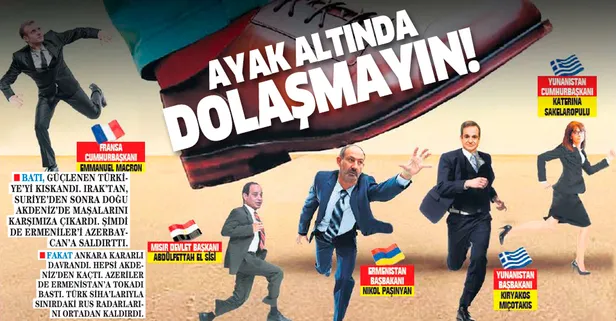 Sörmürgeci güçlerin kuklası Rum ve Ermeni'ye 83 milyon'dan mesaj: Ezer geçeriz!