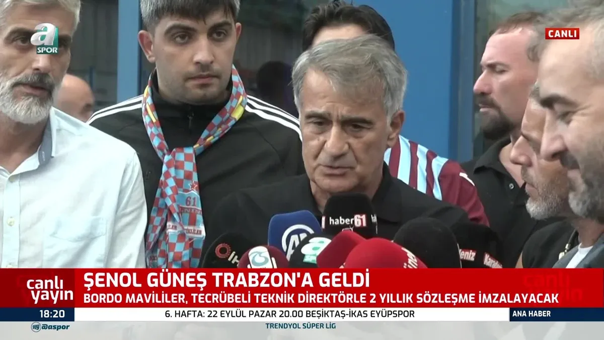 Şenol Güneş Trabzon'da!