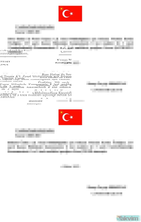 Son dakika: Atama kararları Resmi Gazete'de yayımlandı - 8