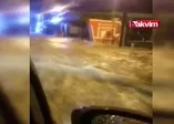 KKTC'de şiddetli yağış hayatı felç etti