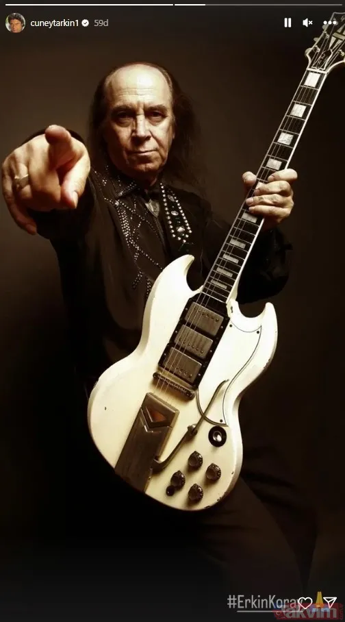 Erkin Koray’dan kahreden haber | Rock müziğinin efsane ismi hayatını kaybetti! Başkan Erdoğan'dan taziye mesajı - 32