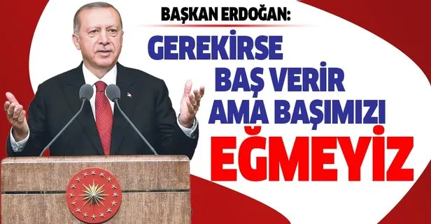 Başkan Erdoğan: Kuzey Kıbrıs’taki kardeşlerimizin hakkını kimseye yedirmeyiz