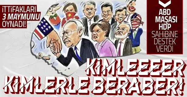 İşte içerideki düşmanlar! Biden’ın ’soykırım’ skandalına HDP destek verirken CHP ve İYİ Parti 3 maymunu oynadı!