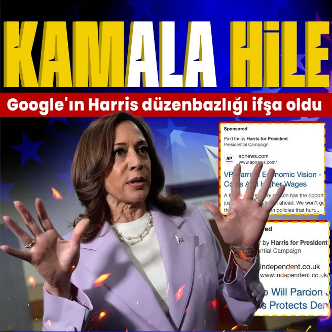 Kamala Harris’in kampanya ekibinden büyük skandal! Google ile iş birliği ortaya çıktı: Haberlere müdahale ediyorlar