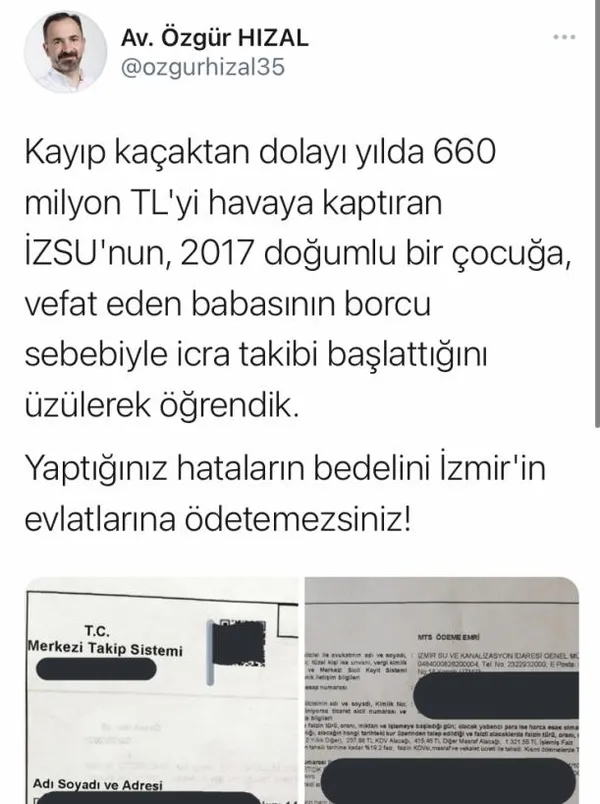 tunc-soyerin-askida-faturasi-yalanmis-chpli-izmir-buyuksehir-belediyesinden-4-yasinda-cocuga-icra-takibi-1616444652479.jpeg Tunç Soyer’in “Askıda fatura”sı yalanmış! CHP'li İzmir Büyükşehir Belediyesi’nden 4 yaşındaki çocuğa icra takibi-5