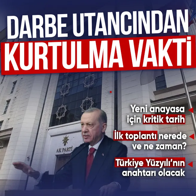 Yeni anayasa için kritik tarih! AK Parti Anayasa Komisyonu ilk toplantısını Külliyede yapacak