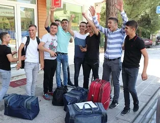 Erken terhis sevinci!