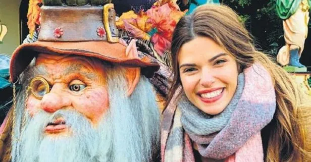 Sempatik oyuncu Larissa Gacemer’den Gandalf’a ziyaret