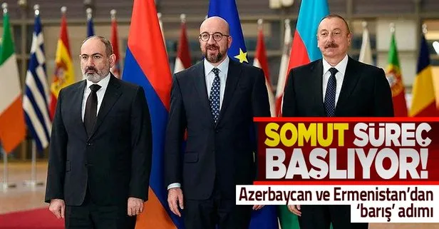 Azerbaycan ve Ermenistan arasında ’barış’ adımı! Avrupa Birliği duyurdu: Somut bir süreç başlatmaya karar verdik