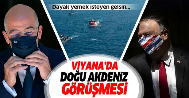 Mike Pompeo ile Yunan mevkidaşı Nikos Dendias'tan Doğu Akdeniz görüşmesi