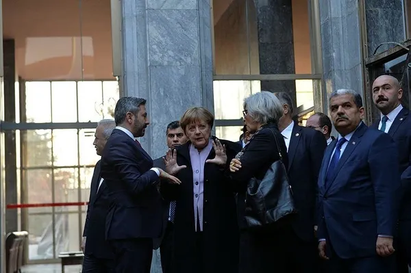 Merkel TBMM'yi ziyaret etti-4